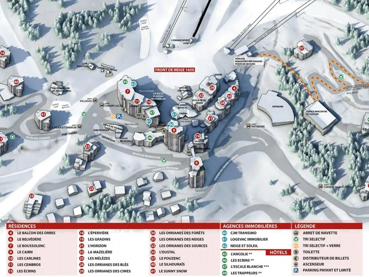 Studio 4 Pers, Centre Station, Skis Aux Pieds - Fr-1-322-407 Apartment Les Orres
